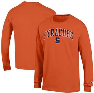 Champion Mens Champion Orange Syracuse Orange Arch Over Logo Long Sleeve T-Shirt at Nordstrom, Size Xx-Large