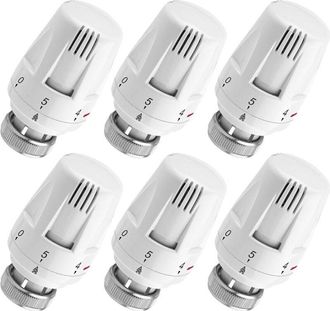 OEM V&aacute;lvula Termost&aacute;tica Para Radiador: 6 Cabezales M30 X 1,5, V&aacute;lvula Termost&aacute;tica Para Radiador Con Protecci&oacute;n Anticongelante, Funciones De Ajuste De 0 