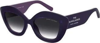Marc Jacobs Butterfly Cat-Eye Sunglasses - Navy