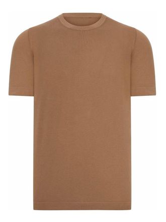 Nome Short-Sleeved Cotton Knitted T-Shirt