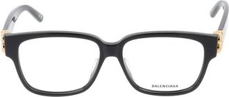 Balenciaga Glasses, female, Black, Size: 56 MM Optical Frame