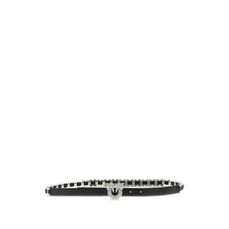 Pinko Belts, female, Black, L, Love Birds Belt