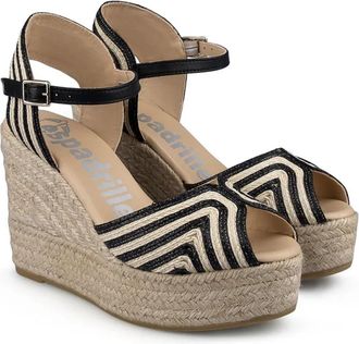Espadrilles Ace Cordela - Dames - Sleehakken - Zwart - 37 EU - Schoenen