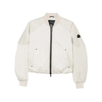 Moose Knuckles Chaqueta Bomber de Sat&eacute;n Drift - Jackets - Mujer - Beige - S