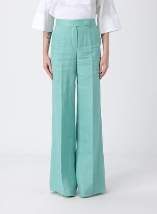 Max Mara Pantaloni Deserto palazzo Max Mara in lino