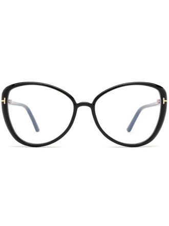 Tom Ford Eyewear Bril met cat-eye montuur - Zwart