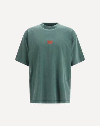 Balenciaga BB logo embroidered T-shirt Male L