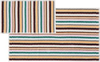 Missoni Home Badset 2-delig - unisex - Handdoeken - Veelkleurig - ONE Size - Katoen - Home