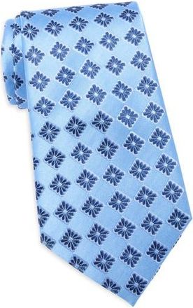 Duchamp Medallion Silk Tie in Light Blue at Nordstrom Rack