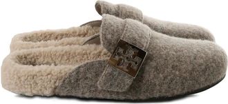 Tory Burch Mellow muiltjes met gesp - Grijs