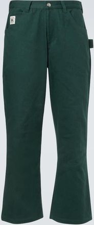 Bode Knolly Brook cotton twill straight pants