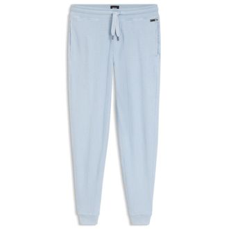 BOSS Cotton-blend sweatpants with waffle structure