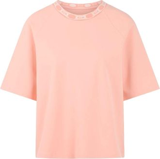 Marc Cain Oversize Shirt - Dames - T-shirts - Roze - XS - Katoen - Tops