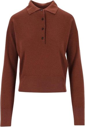 Barena Perla Poloshirt - Dames - Polos - Bruin - XS - Tops