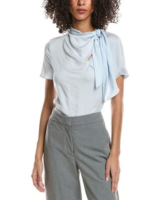 Theory Scarf-Neck Top