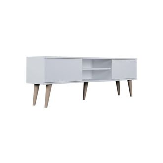 Petits Meubles Mueble TV estratificado Blanco