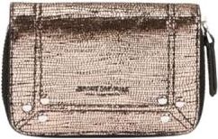 Jerome Dreyfuss Henri Mini Wallet - Dames - Portefeuilles - Geel - ONE Size - Katoen - Accessoires