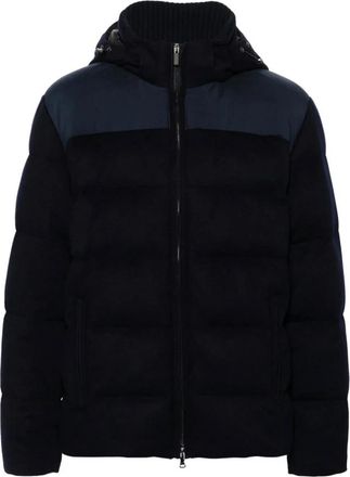 Paul & Shark Stijlvol Geweven Jas - Heren - Winterjassen - Blauw - M - Jassen