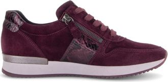 Gabor Schoenen, Dames, Rood, 38 EU, Nette Sneaker