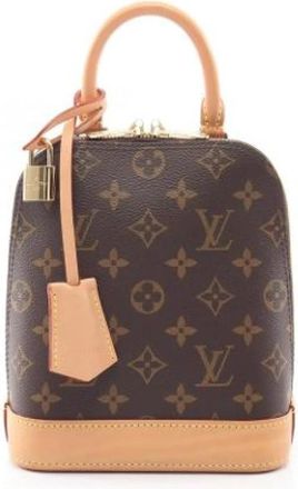 Louis Vuitton Pre-owned Monogram Rugzak - Dames - Vintage Rugzakken - Bruin - ONE Size - Leer - Vintage
