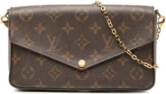 Louis Vuitton 2019 Monogram Pochette Felicie crossbody bag - Bruin