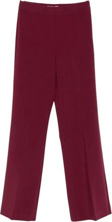 Twinset Wide Broeken - Dames - Wijde Broeken - Rood - S - Broeken