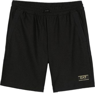 Emporio Armani Textured Athletic Shorts - Heren - Korte Broeken - Zwart - XS - Polyester - Korte Broeken