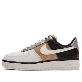 Nike (WMNS) Nike Air Force 1 07 Grey Black Gold CT3434-001