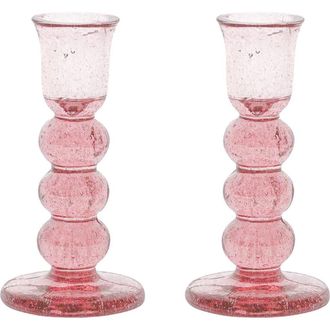 Juliska Provence Set of 2 Candlesticks in Blush at Nordstrom