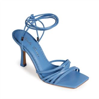 Paula Torres Womens Soho Sandals In Blue