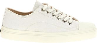 Moschino Canvas Sneakers - Dames - Sneakers - Wit - 35 EU - Katoen - Schoenen