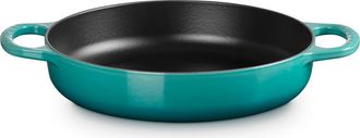 LE CREUSET Signature Enamel Cast Iron Everyday Pan in Riviera at Nordstrom