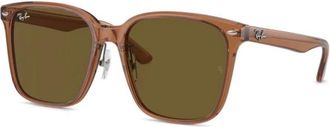 Ray-Ban Rb 2206D 663673 Zonnebrillen - unisex - Zonnebrillen - Bruin - 57 MM - Accessoires