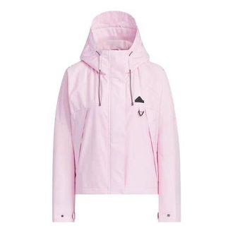 adidas (WMNS) adidas City Escape Woven Jacket Asia Sizing Pink JE8590
