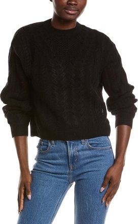 Naadam Naadam Airy Cable Crewneck 100% Cashmere Sweater