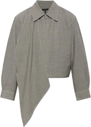 Rag & Bone Krista Wool Jacket - Dames - Zomerjassen - Grijs - M - Wol - Jassen