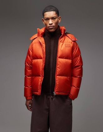 Tommy Jeans Alaska - Piumino arancione