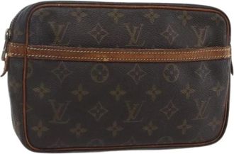 Louis Vuitton Pre-owned Clutches, female, Brown, Size: ONE SIZE Pre-owned Vintage Clutch