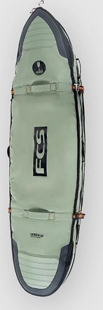 FCS Travel 2 Shortboard/Fish 60 Surfboard-Tasche alpine