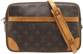 Louis Vuitton Pre-owned Cross Body Bags, female, Brown, Size: ONE SIZE Pre-owned Trocadero 27 Shoulder Bag