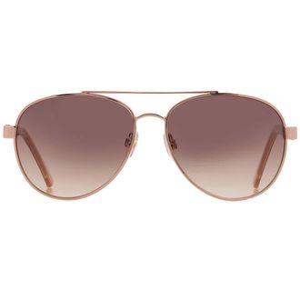 Nine West 30499DBM224 Brown Pilot Ladies Sunglasses 10258902.KHL BRZBRN