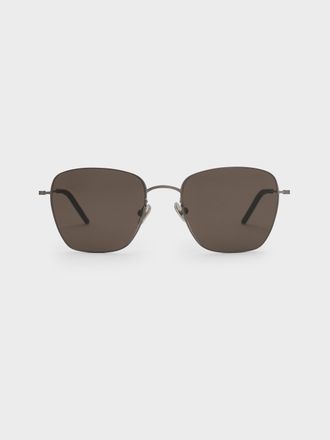 Charles & Keith Miranda Square Sunglasses
