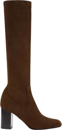 Parall&egrave;le Petrona Heeled Boot - Dames - Laarzen met Hak - Bruin - 38 EU - Leer - Schoenen