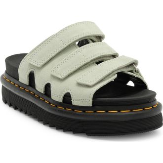 Dr. Martens Raine Platform Slide Sandal in Sage Green at Nordstrom Rack, Size 10Us/ 8Uk