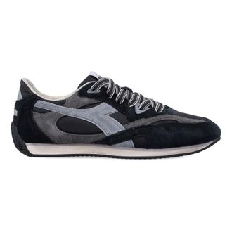 Diadora Heren, Schoenen, Zwart, Maat: 38 1/2 EU Leer