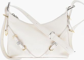Givenchy Borsa Hobo VOYOU in Pelle Martellata con Tracolla Removibile Givenchy