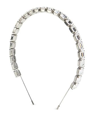 Maison Michel Cerchietto Taylor con decorazione - Argento