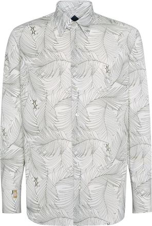 Billionaire Boys Club Shirt Slim Fit - Heren - Casual Overhemden - Wit - XS - Leer - Overhemden