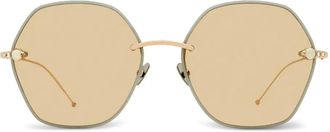 POMELLATO hexagonal-shape sunglasses - Grey