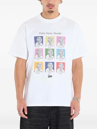 Patta Many Moods printed T-Shirt - unisex - Cotton - L - White
